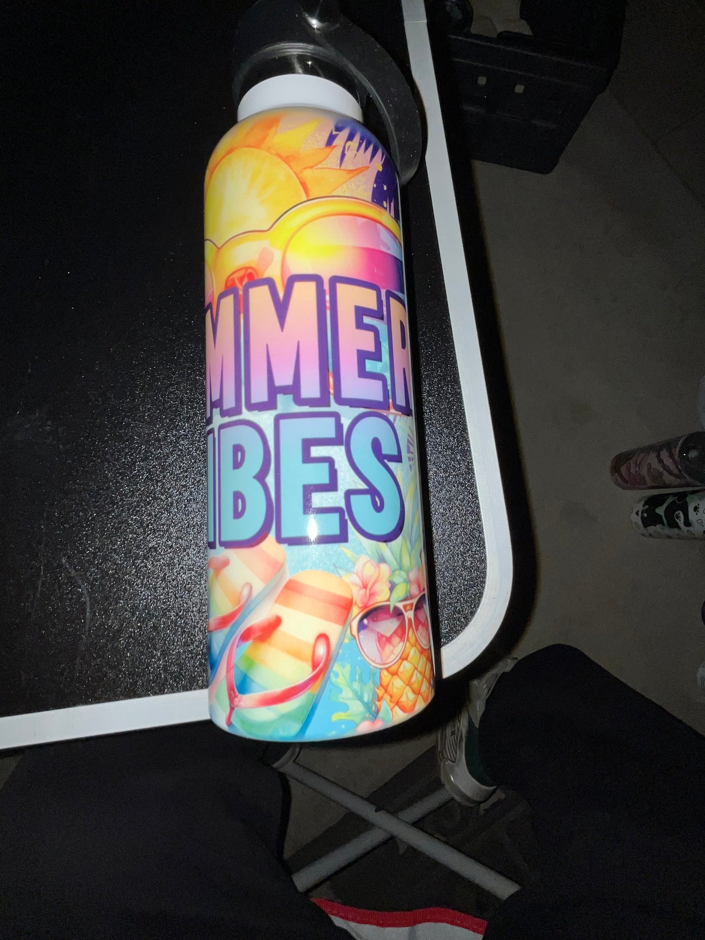 20oz: Summer Vibes on Waterbottle