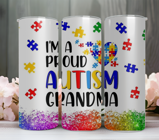 20oz Autism Grandma