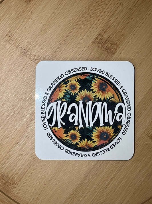 COASTER: Grandma Sunflower